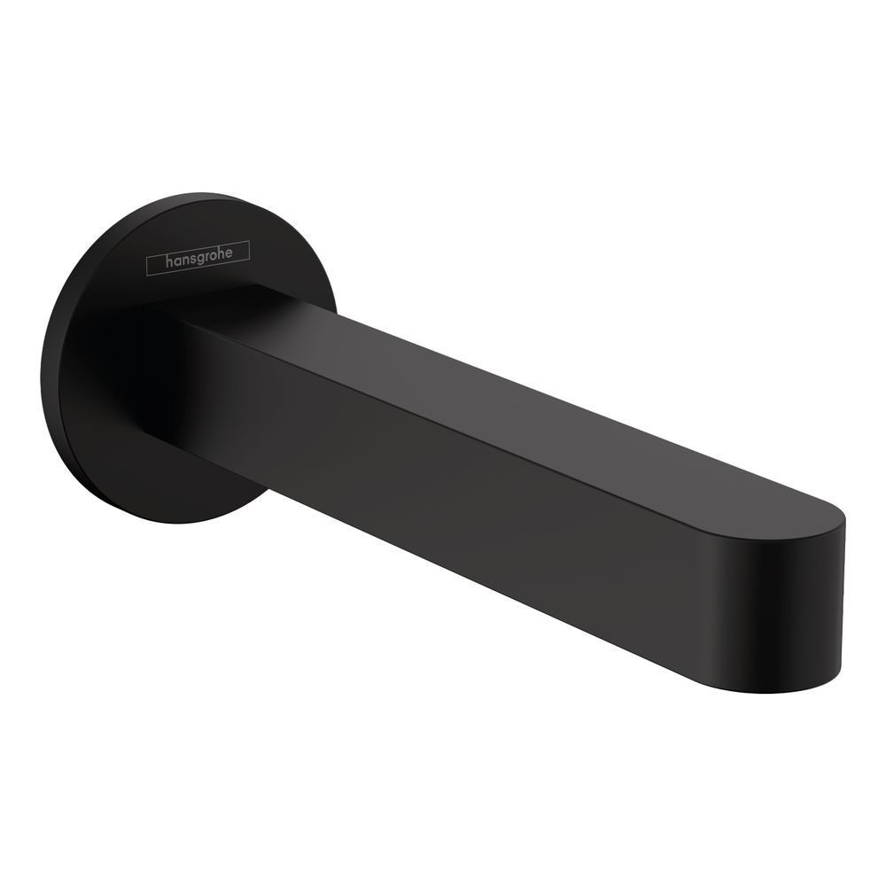 Entrée de baignoire Finoris Hansgrohe, Noir mat