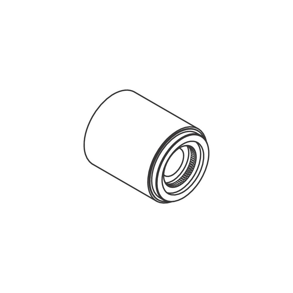 Hansgrohe AXOR Butée pour robinet thermostatique UP Edge, diamètre 49 mm, 93602000