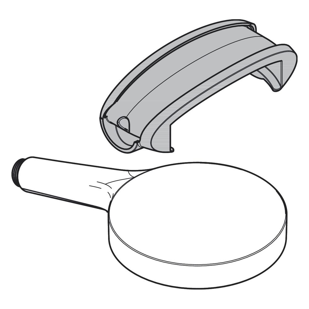 Kit de maintenance pour pommeau de douche Allrounder Hansgrohe, Adaptateur, Chrome, 93829000