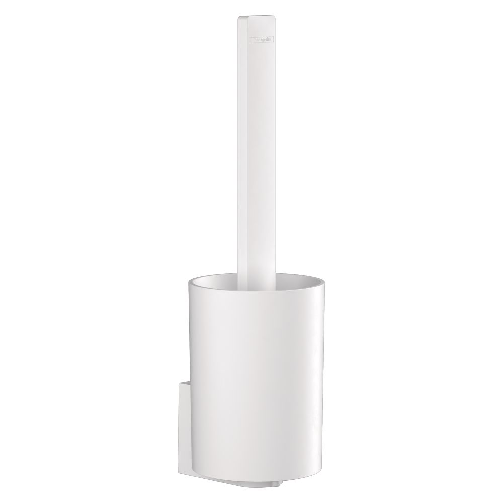 Porte-brosse WC Hansgrohe WallStoris, blanc mat