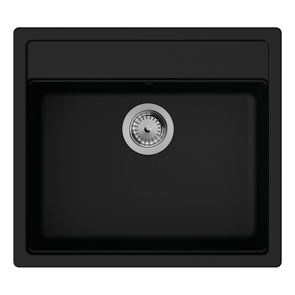 Hansgrohe Évier encastrable S52 S520-F510 510, noir graphite