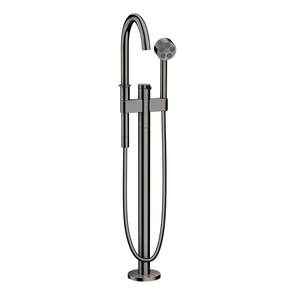 Mitigeur de baignoire Hansgrohe AXOR One sur pied, 21,5 l/min, Chrome noir poli