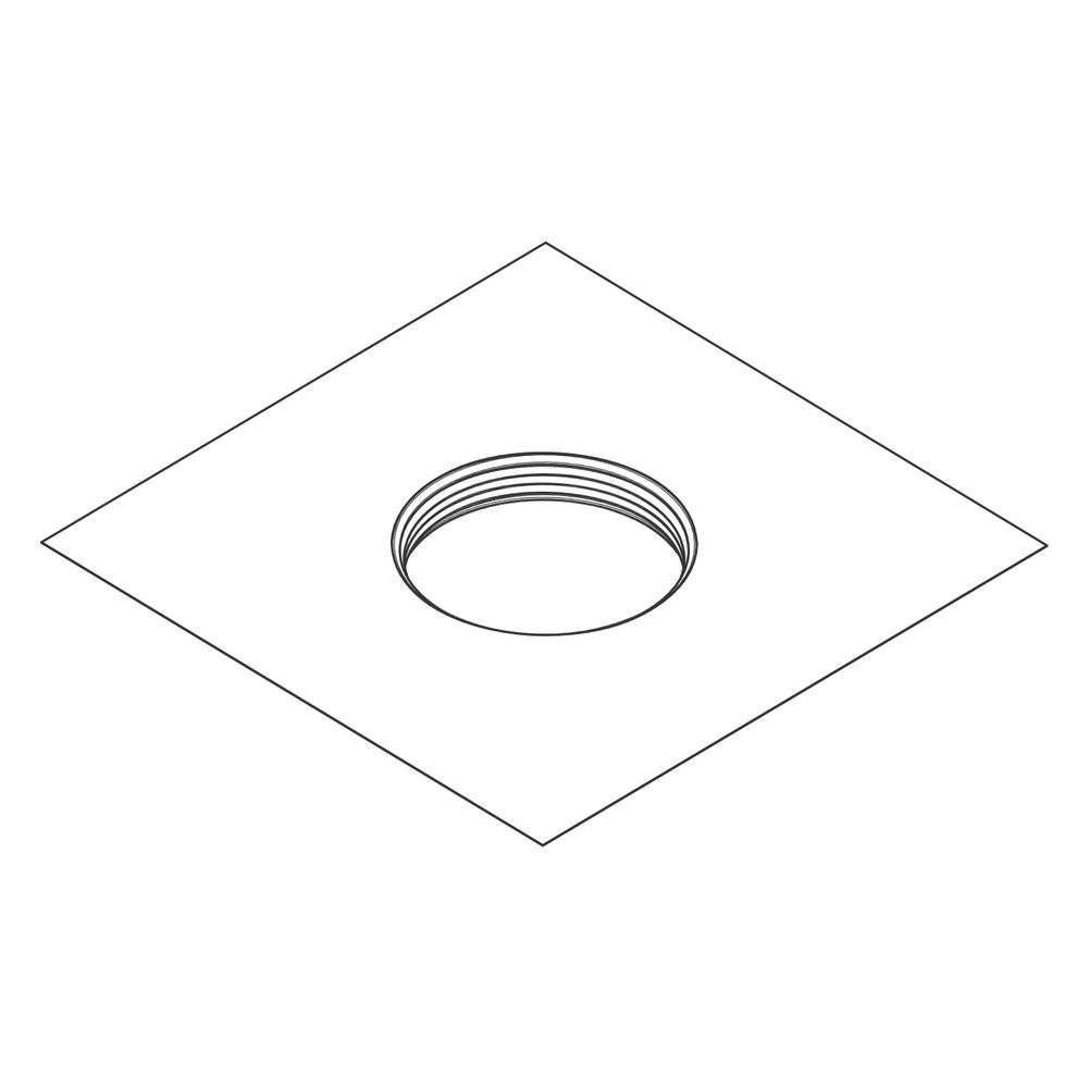 Manchon Hansgrohe, membrane d'étanchéité RainDrain Spot, 94341000