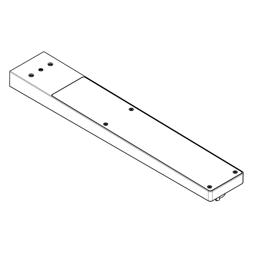 Bras de douche Hansgrohe pour pommeau Rainmaker Select 460, finition Chrome noir poli, 92701130