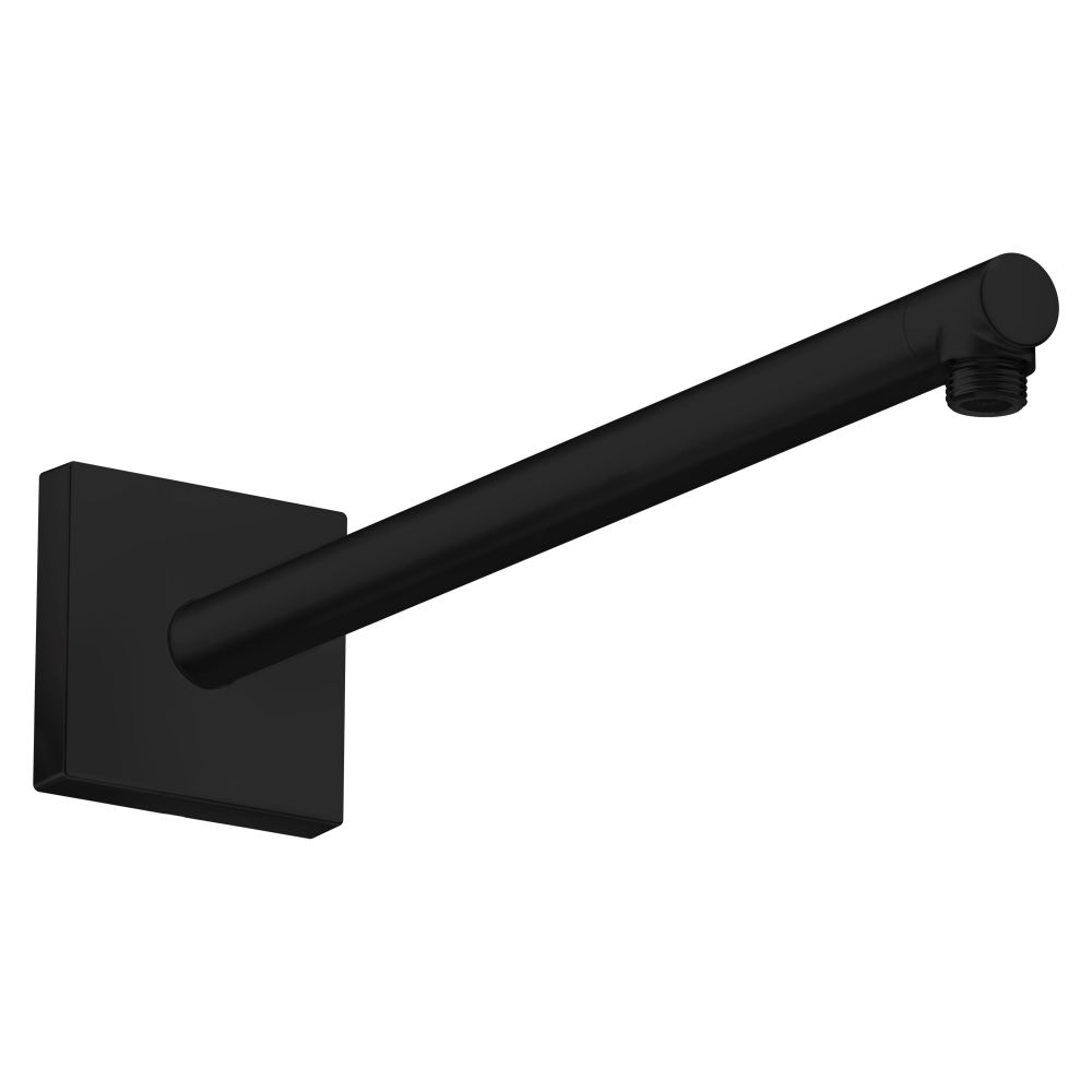 Hansgrohe AXOR Bras de douche ShowerSolutions 390 mm angulaire, G 1/2", noir mat