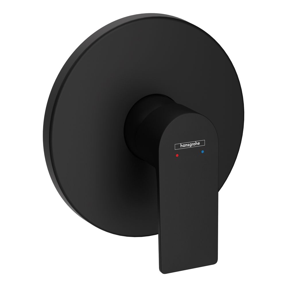Mitigeur thermostatique Hansgrohe Rebris E encastré, 31 l/min pour iBox universal, noir mat
