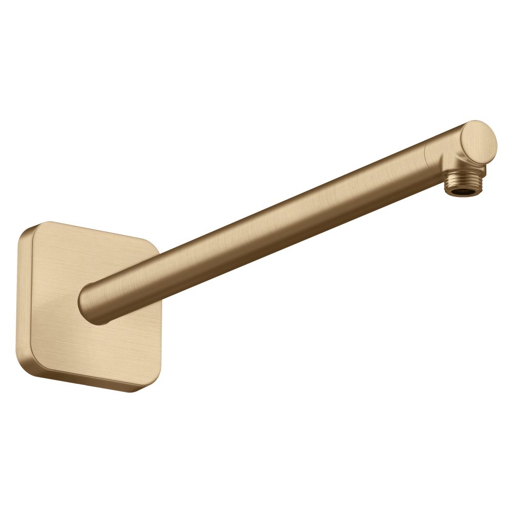 Hansgrohe AXOR ShowerSolutions Tube de douche 390mm softsquare, G 1/2", finition Brushed Bronze