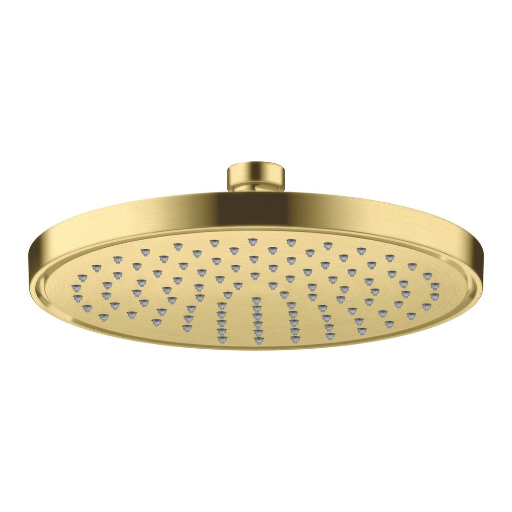 Pommeau de douche Hansgrohe AXOR ShowerSolutions 220 mm, 7,4 l/min, 1 jet EcoSmart, laiton brossé