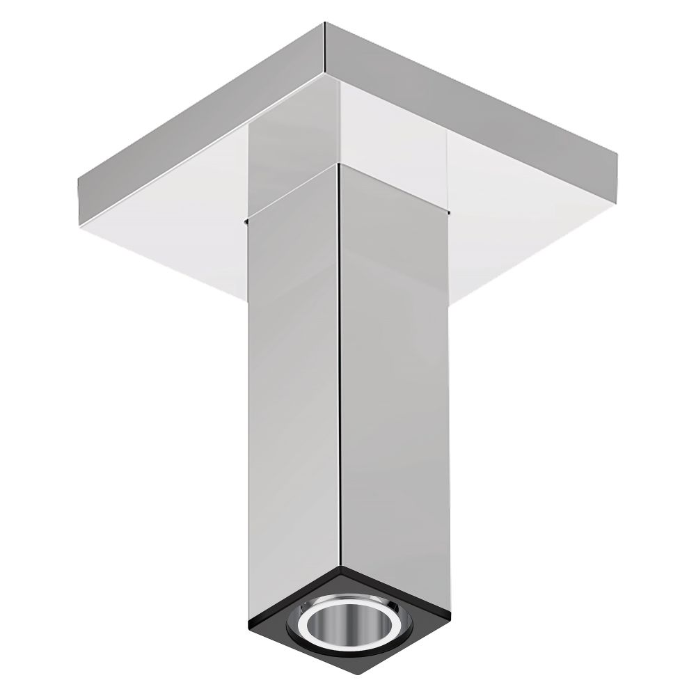 Hansgrohe Raccordement plafond E, 100 mm, montage encastré, chromé
