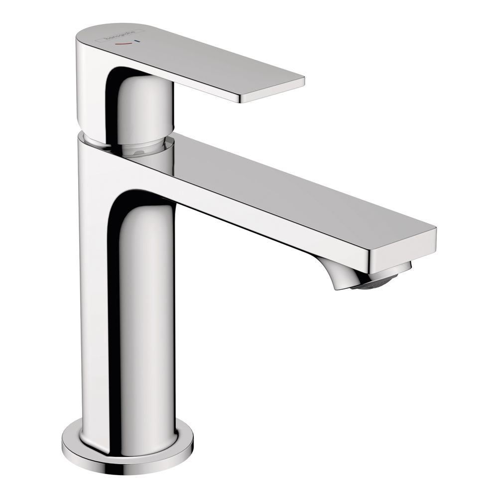 Mitigeur monocommande Rebris E pour lavabo Hansgrohe 110mm 5l/min CoolStart chromé sans robinetterie