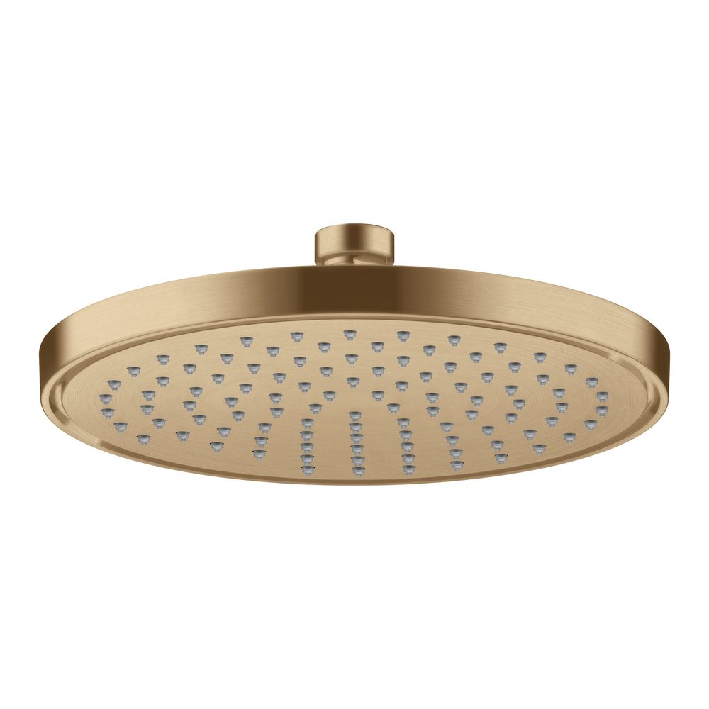Pommeau de douche Hansgrohe AXOR ShowerSolutions, 220 mm, 5,6 l/min, 1 jet EcoSmartPlus, bronze brossé