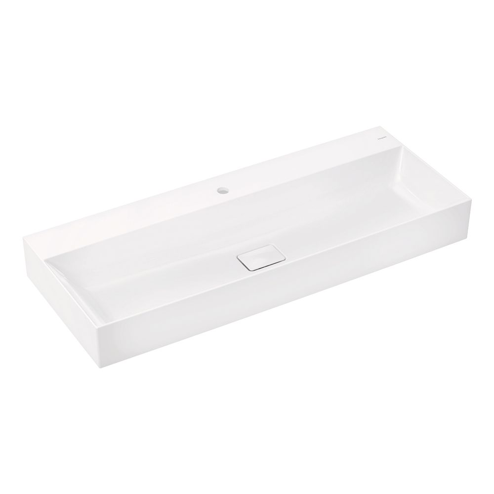 Hansgrohe Xevolos E vasque 1200 x 480 mm, avec trou de robinetterie sans trop-plein, SmartClean, blanc