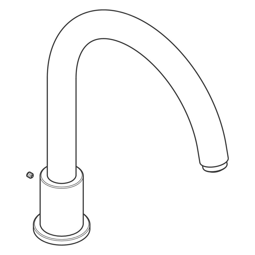 Sortie pour robinetterie de baignoire Hansgrohe Vernis 4 trous, Chrome, 93904000