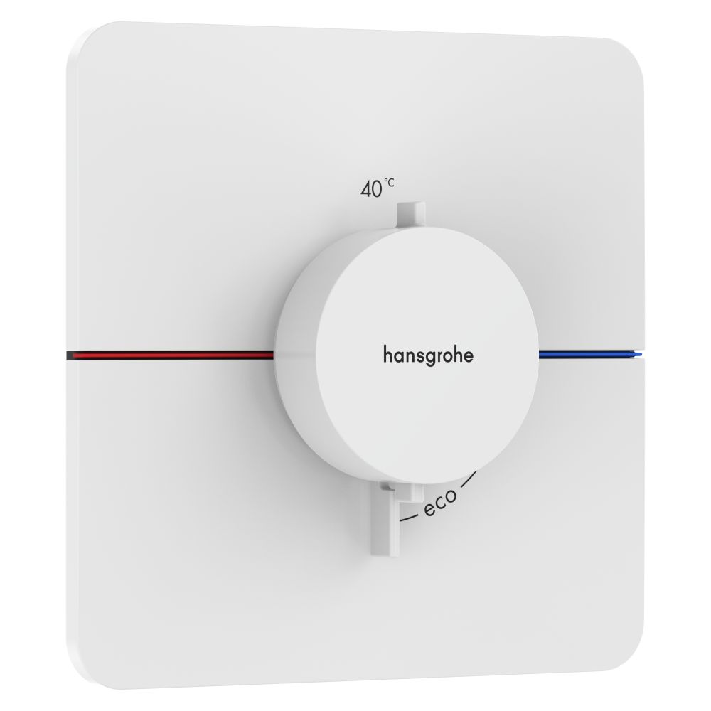 Hansgrohe ShowerSelect Comfort Q Thermostat encastré, 34,8 l/min, pour 1 sortie, Blanc mat