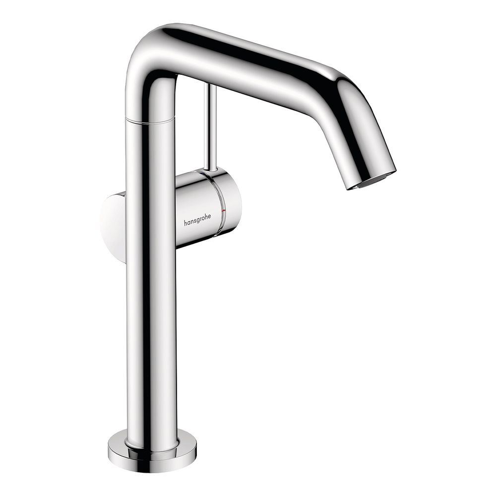 Mitigeur monocommande Hansgrohe Tecturis S pour lavabo 210 mm, 4 l/min, Fine CoolStart EcoSmartPlus, bec orientable, Push-Open, chromé