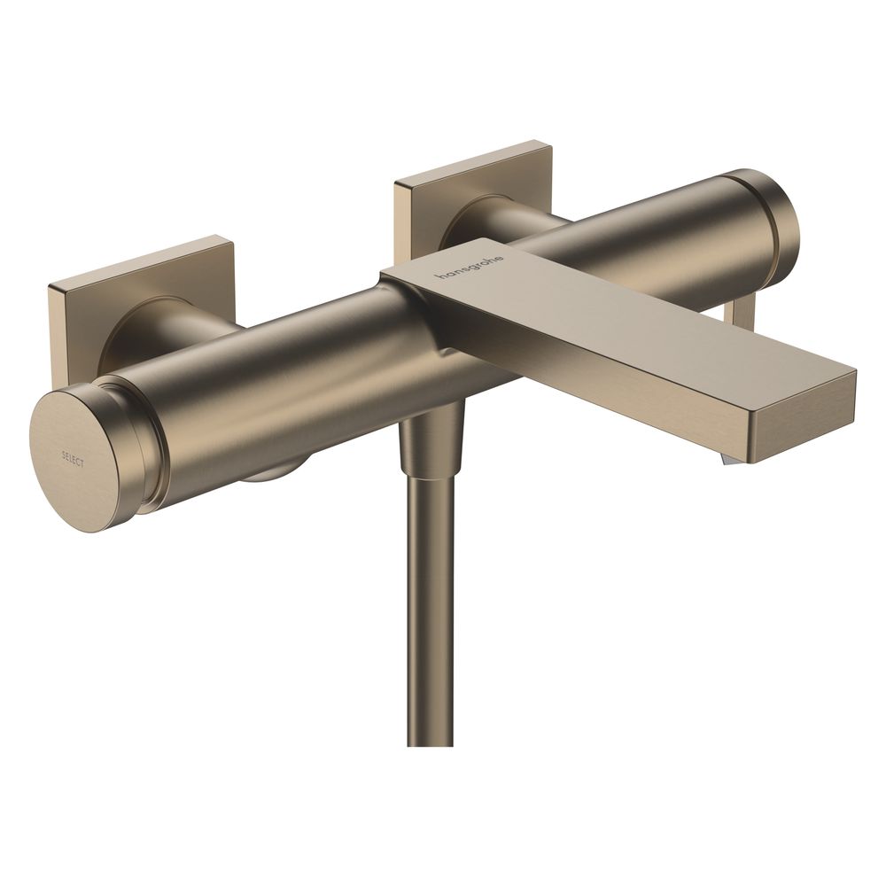 Hansgrohe Tecturis E Mitigeur monocommande pour baignoire encastré, 22 l/min, Bronze brossé
