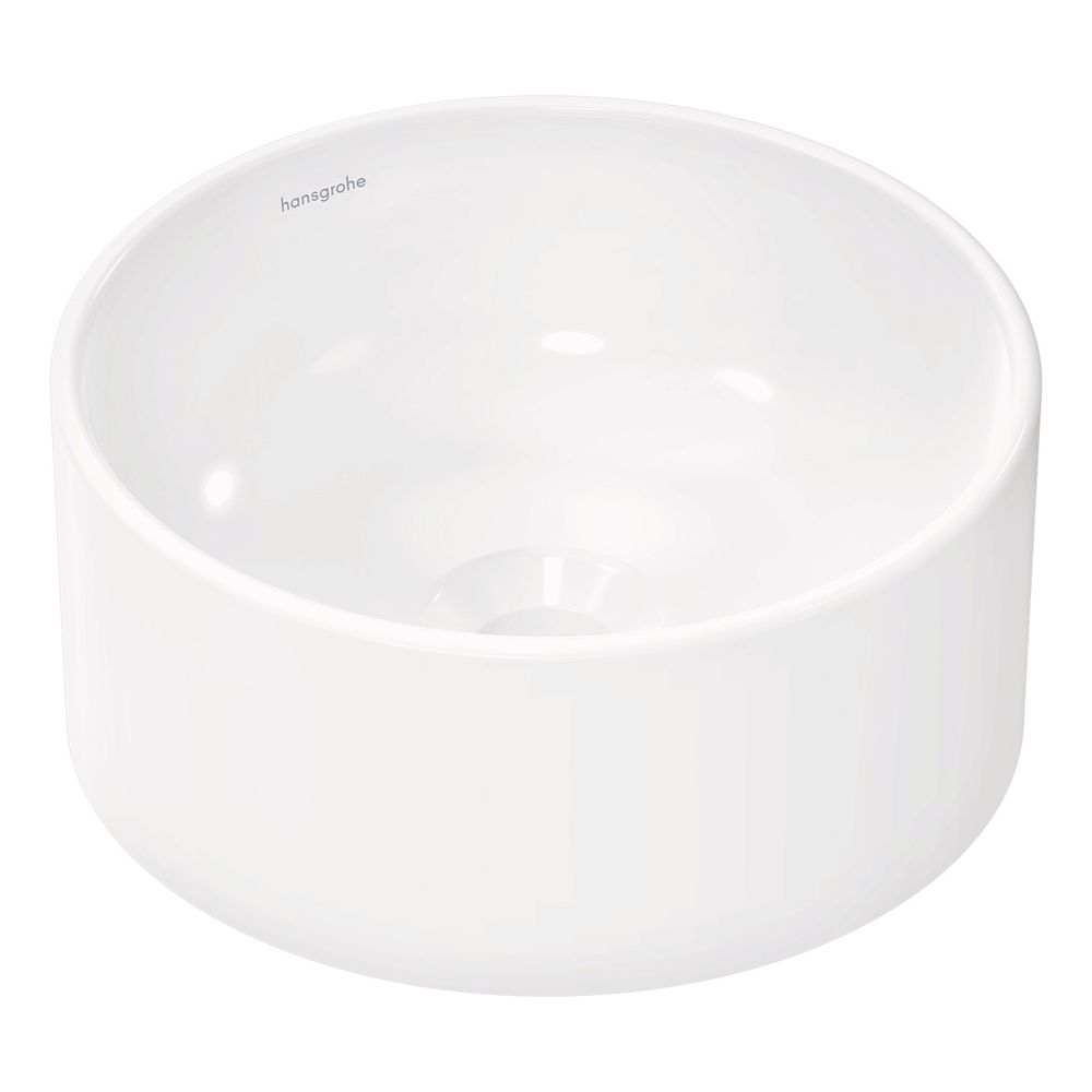 Hansgrohe Lavabo d'appui Xuniva S 300x300 mm, sans trou de robinet ni trop-plein, blanc