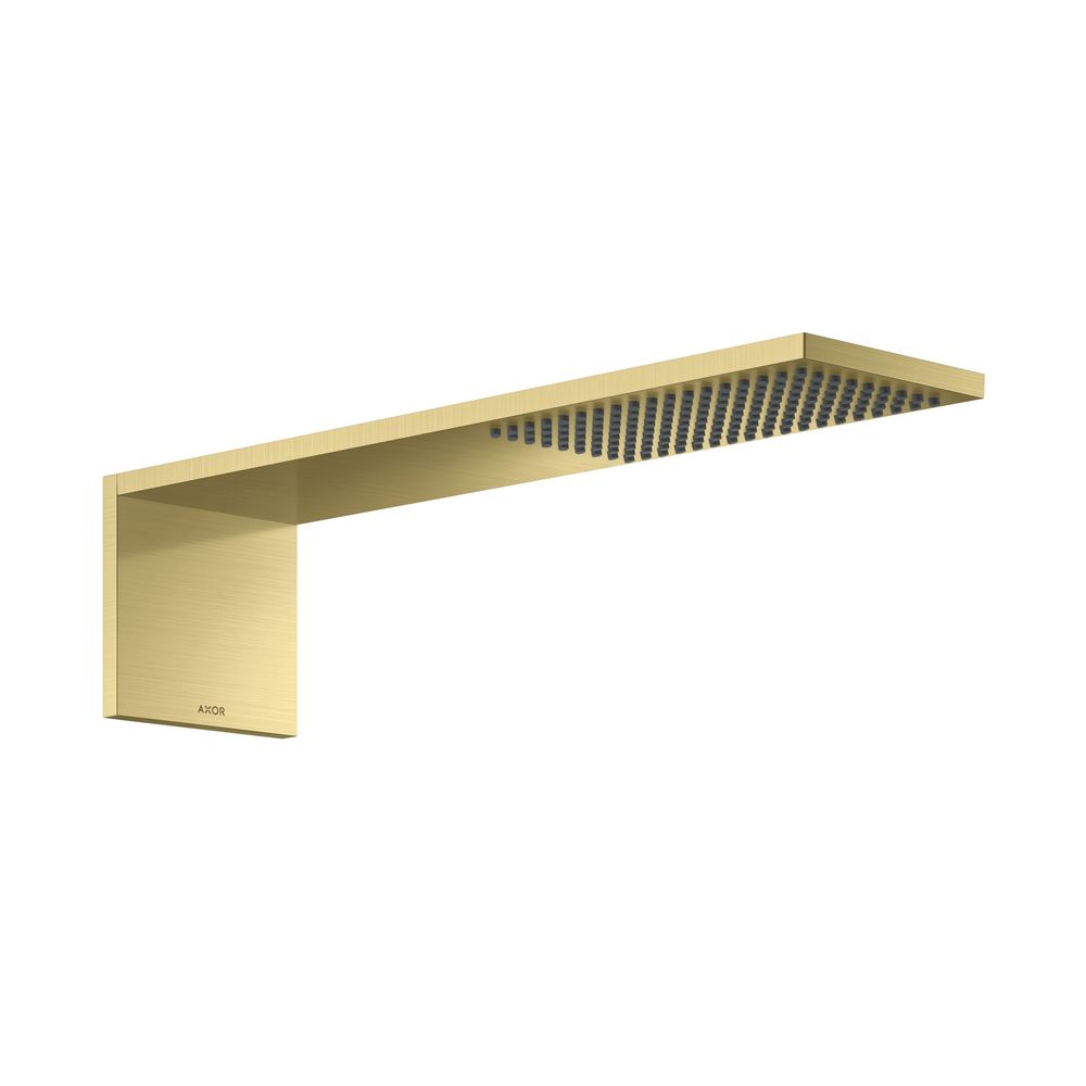 Hansgrohe AXOR ShowerComposition Module de pommeau de douche, 11,2 l/min, 110x220 mm, 1 jet, laiton brossé