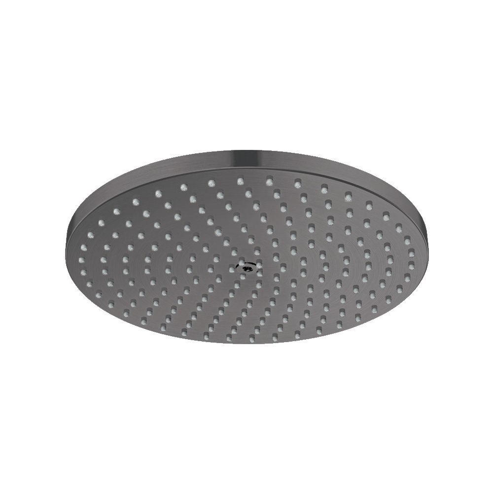 Hansgrohe Pommeau de douche Raindance S 240 mm, 10,1 l/min, 1 jet PowderRain, Brushed Black Chrome