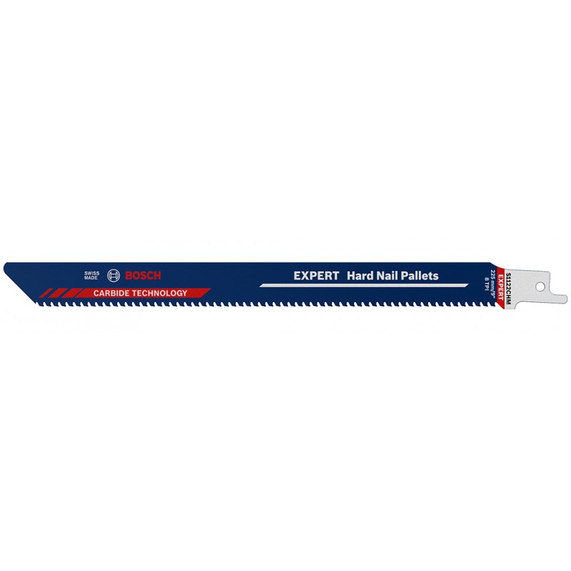 Lame de scie sabre Bosch EXPERT ‘Hard Nail Pallets’ S 1122 CHM