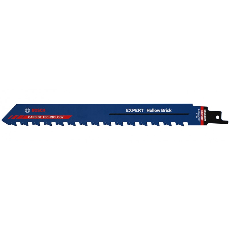 Lame de scie sabre EXPERT 'Hollow Brick' S 1543 HM pour briques creuses, 10 pièces 2608900416 — lot de 10 pièces