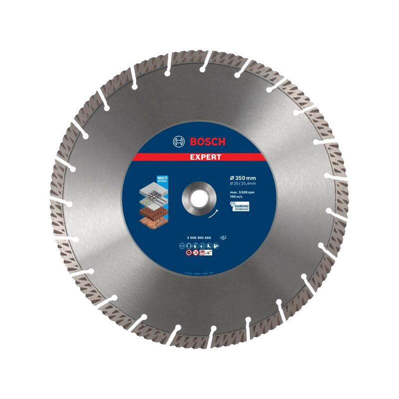 Disque diamant MultiMaterial BOSCH EXPERT 1 pièce