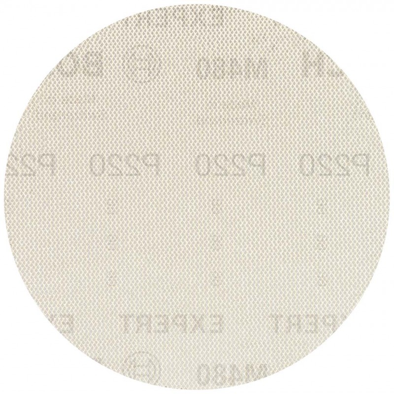 Réseau abrasif BOSCH EXPERT M480 pour ponceuse excentrique, 125 mm, G 220, 50 pièces 2608900685 — lot de 50 pièces