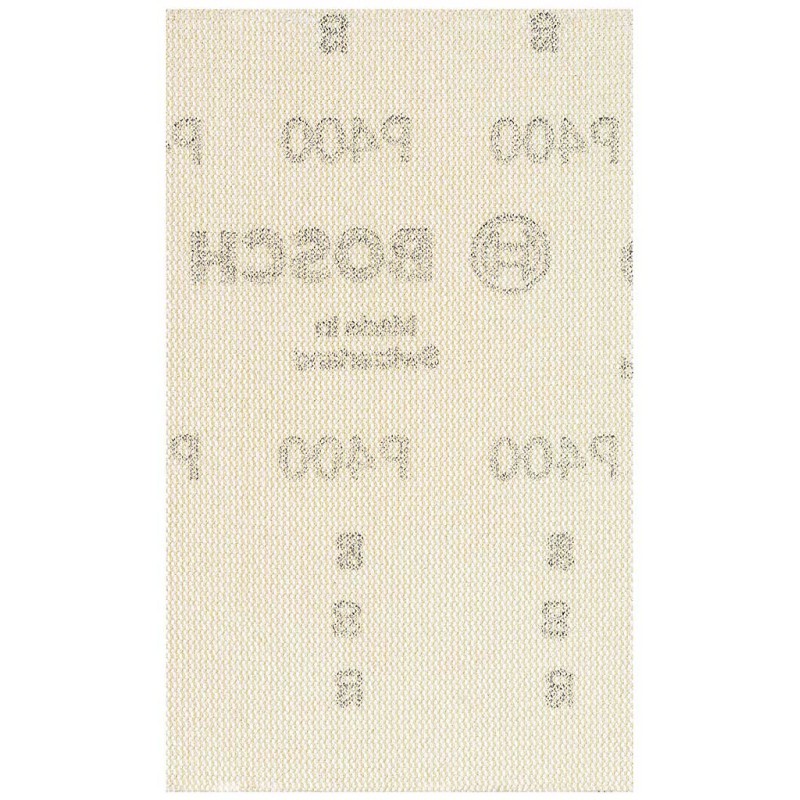 Bosch Expert Feuilles abrasives à structure en filet M480 Net 80x133 K400 Lot de 10, 2608900742 — lot de 10 pièces