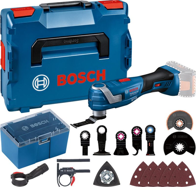 Bosch Professional GOP 18V-34 Set Multi-Cutter sans fil