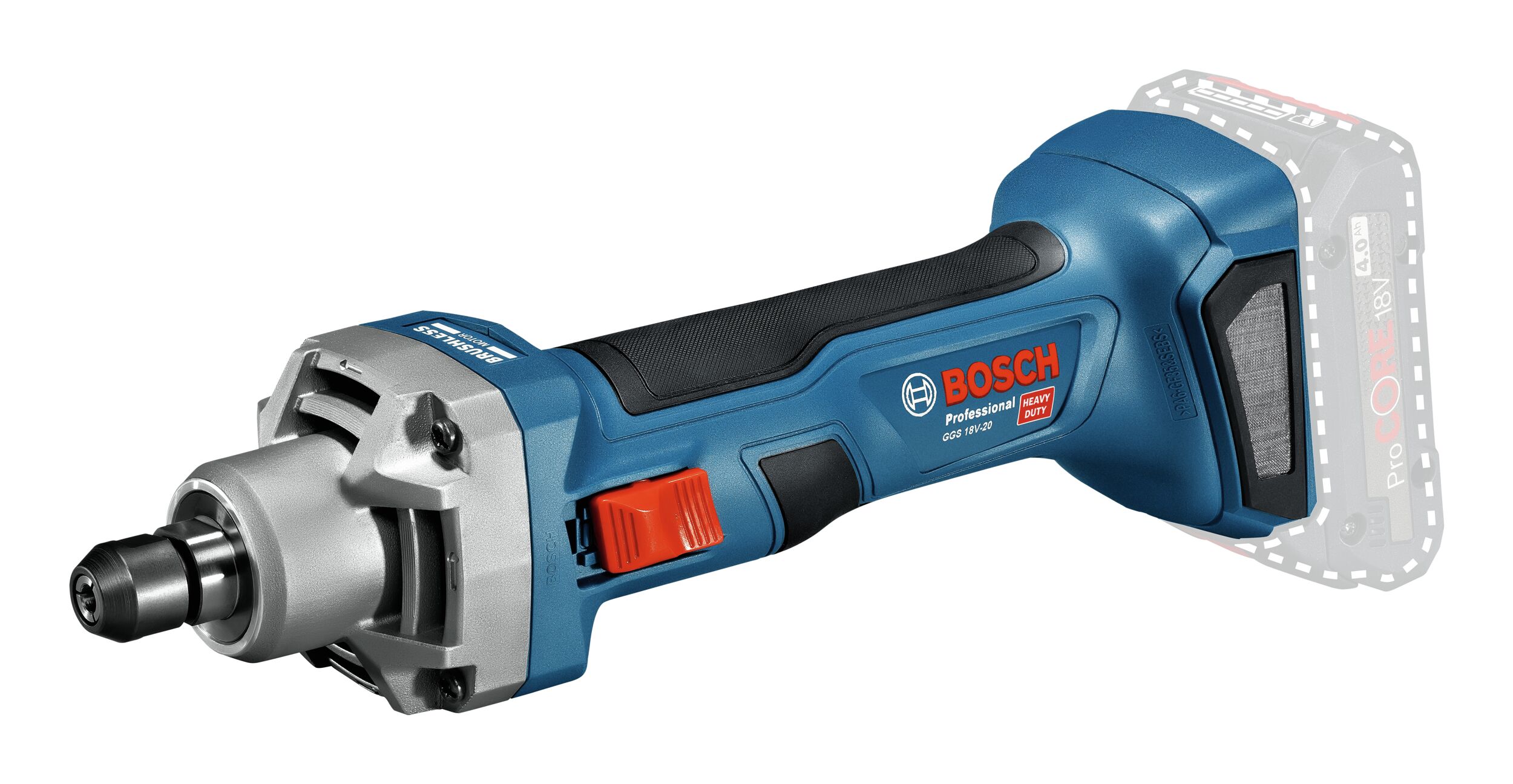 BOSCH GGS 18V-20 PROFESSIONAL Ponceuse droite sur batterie 06019B5401