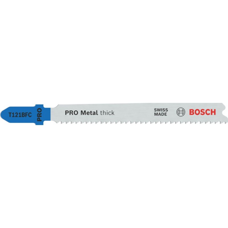 Lame de scie sauteuse Bosch PRO Metal thick T121BFC 2608655110VE(5)