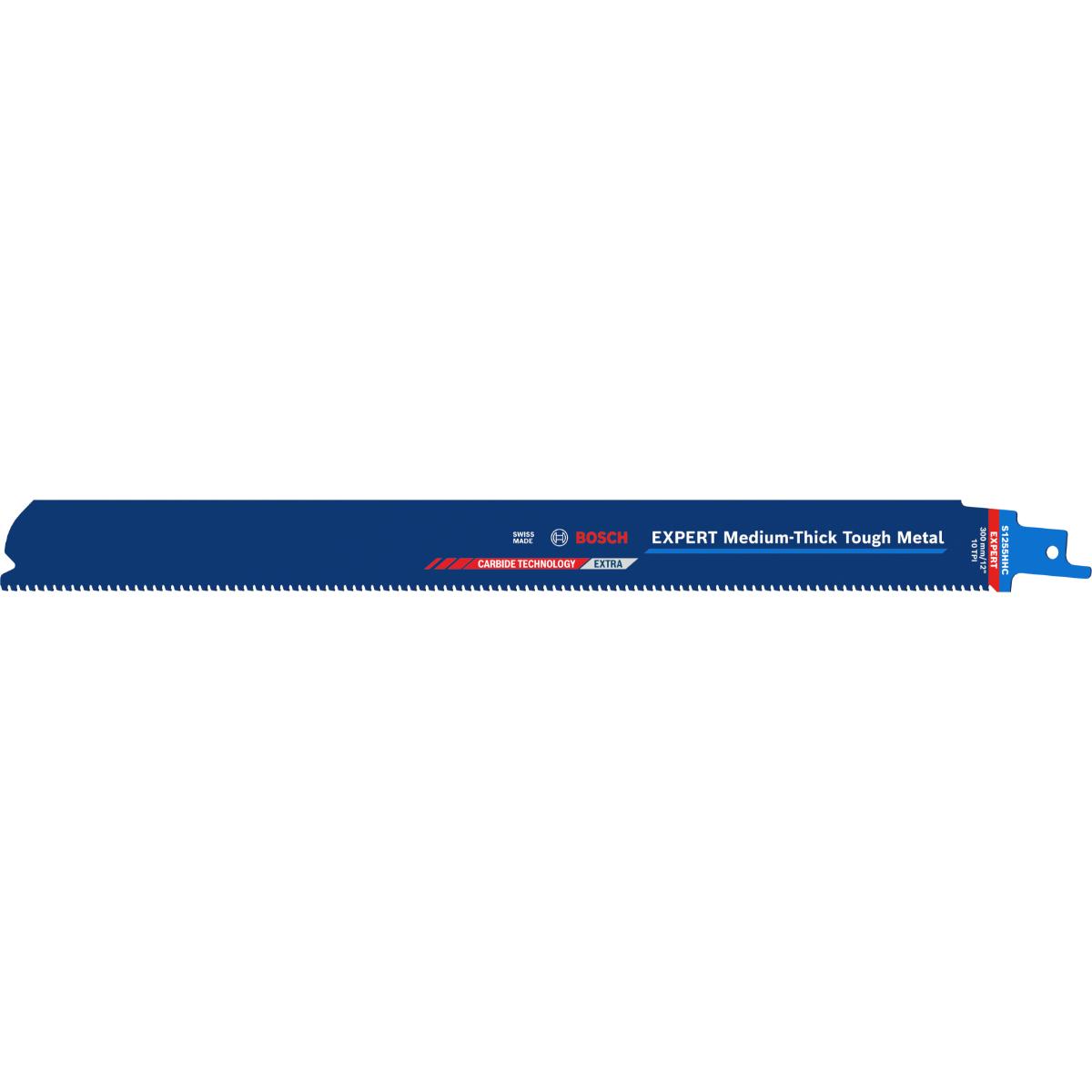 Lame de scie sabre Bosch EXPERT Medium-Thick Tough Metal S1255HHC, 10 pièces — lot de 10 pièces