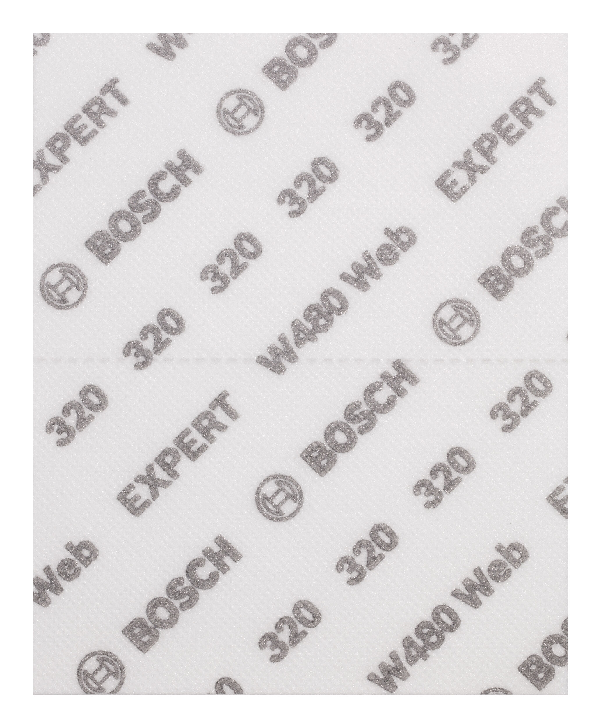 Bosch Schleifblatt ExW480 Web 115 x 140 mm G320 2 Stk. - 2608902384 — lot de 2 pièces