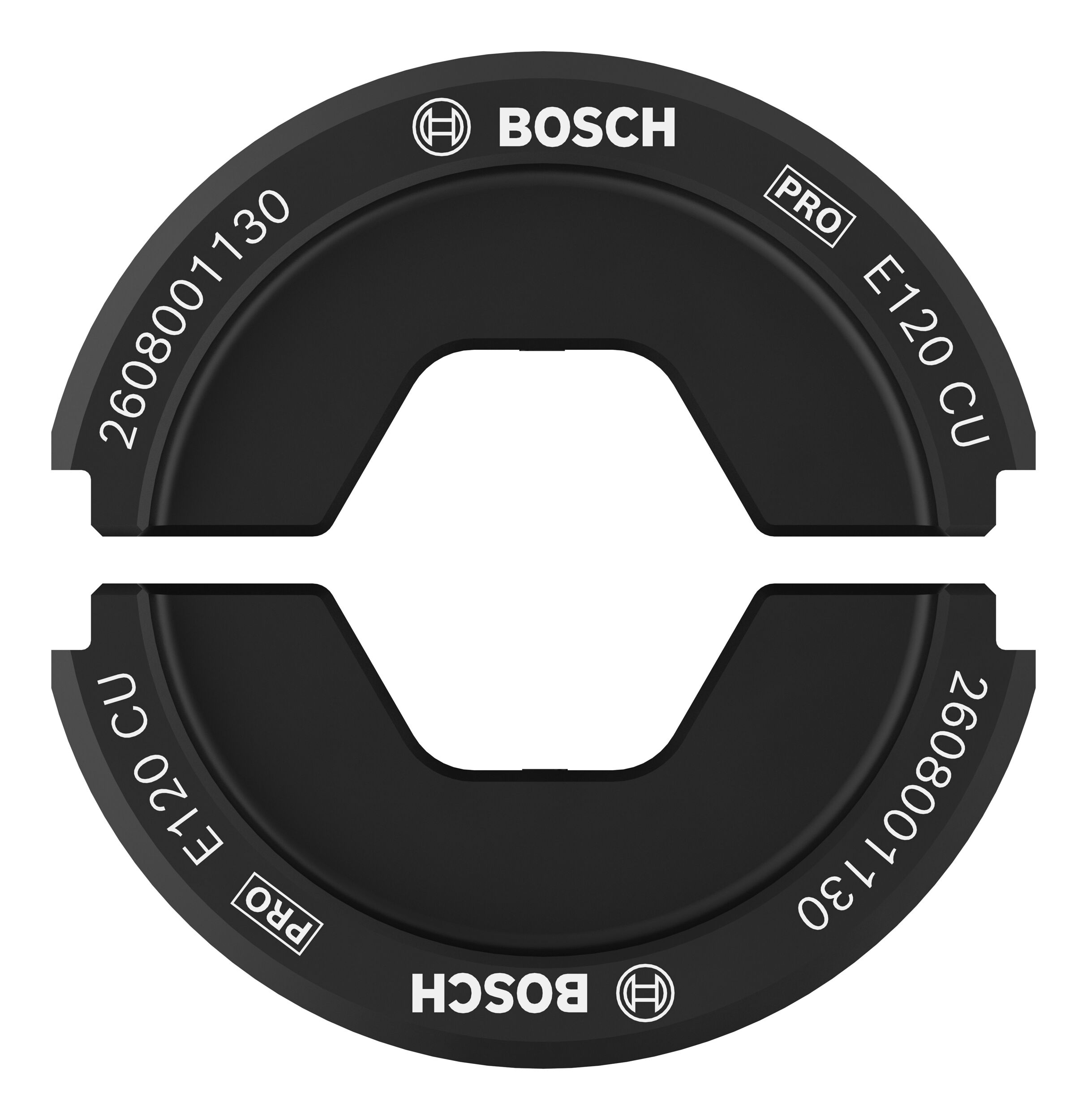 BOSCH PRO Insert de presse, E120 CU, 120 mm², cuivre 2608001130