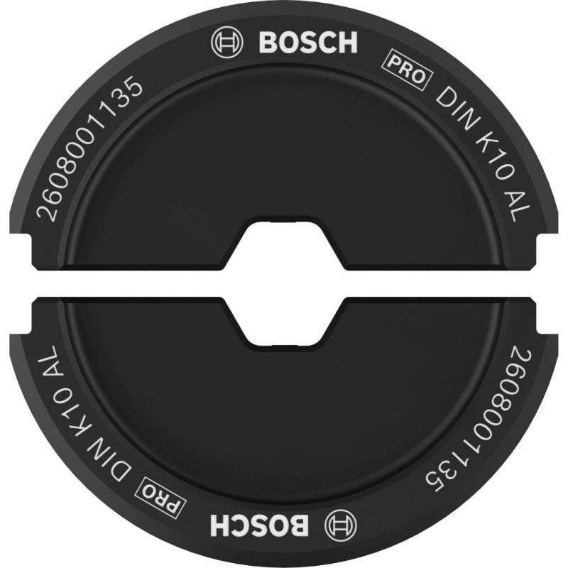 Insert de presse Bosch PRO K10 AL 10 mm², aluminium 2608001135