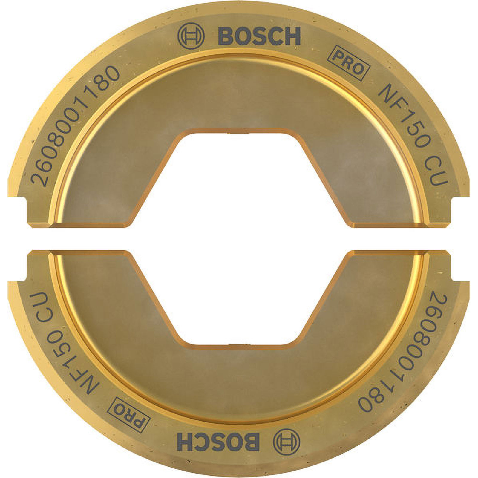 BOSCH PRO Presse-inserte, K28 AL, 185 mm², Aluminium 2608001142
