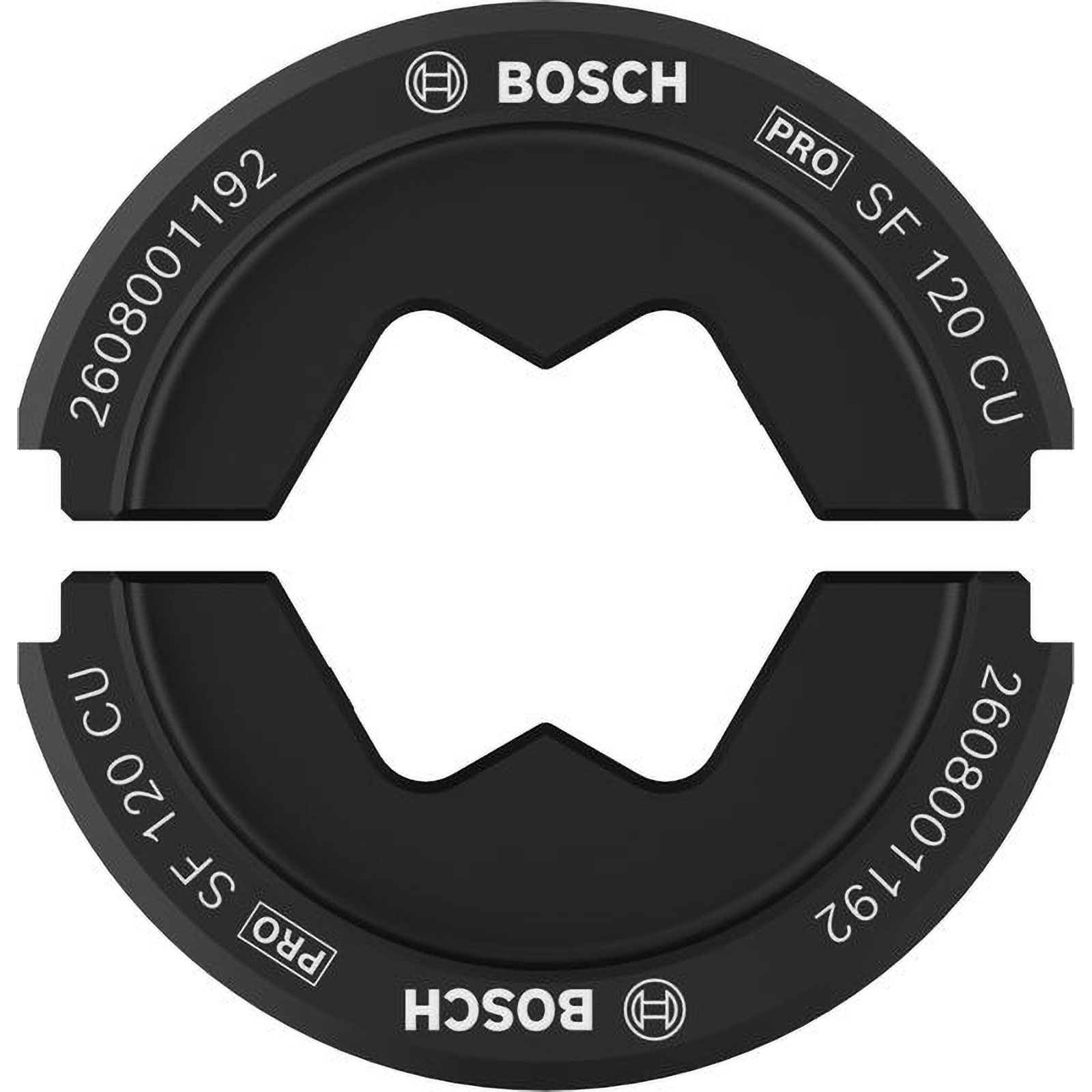 Matrice de poinçonnage Bosch PRO, PG16, acier inoxydable 2608001165