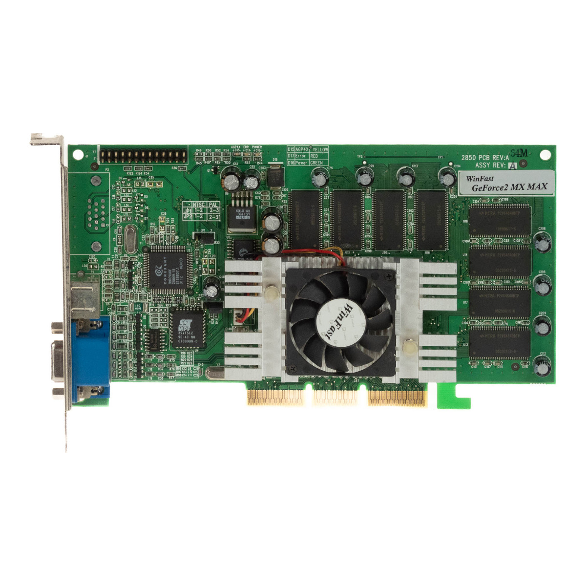 LEADTEK WinFast NVIDIA GeForce2 MX MAX 64 Mo LRI 2850 AGP