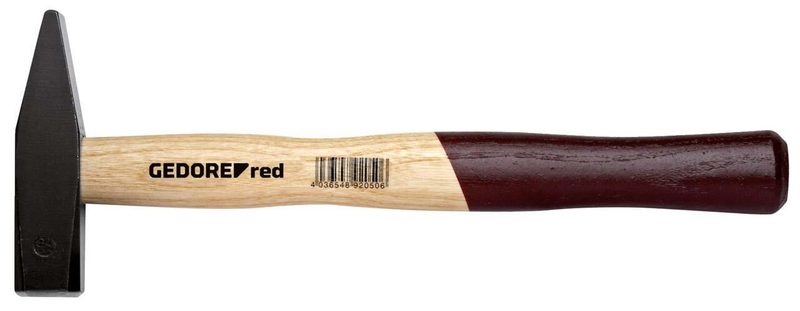 GEDOREred R92100065 Marteau de serrurier 2000 g Tête : acier trempé forgé brun