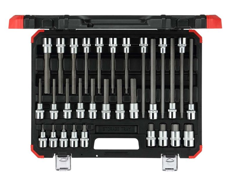 Gedore Red Jeu de douilles à cliquet R6800 3030 30 pièces 1/2" 5-19 mm — lot de 30