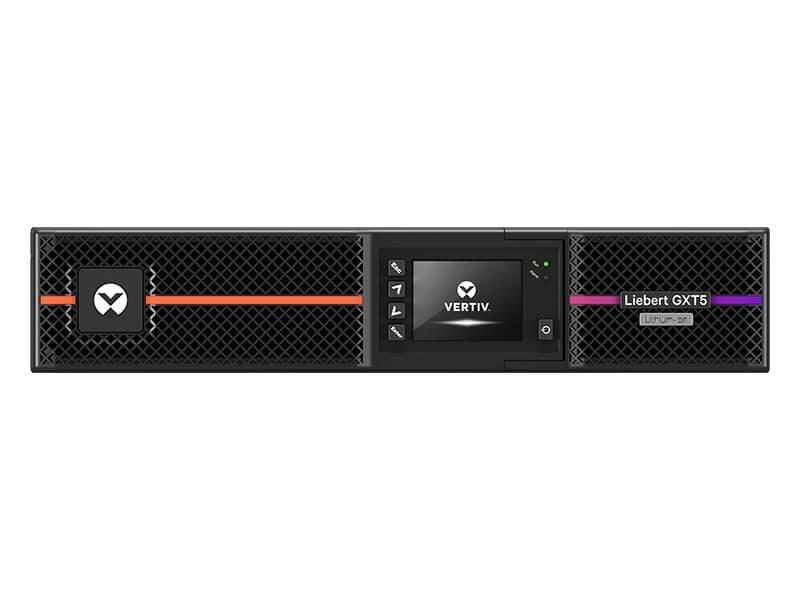 Vertiv Liebert GXT5 USV Hors Ligne 2000 VA, LCD, 2U Rack/Tour, AC 230 V (GXT5LI-2000IRT2UXLN)