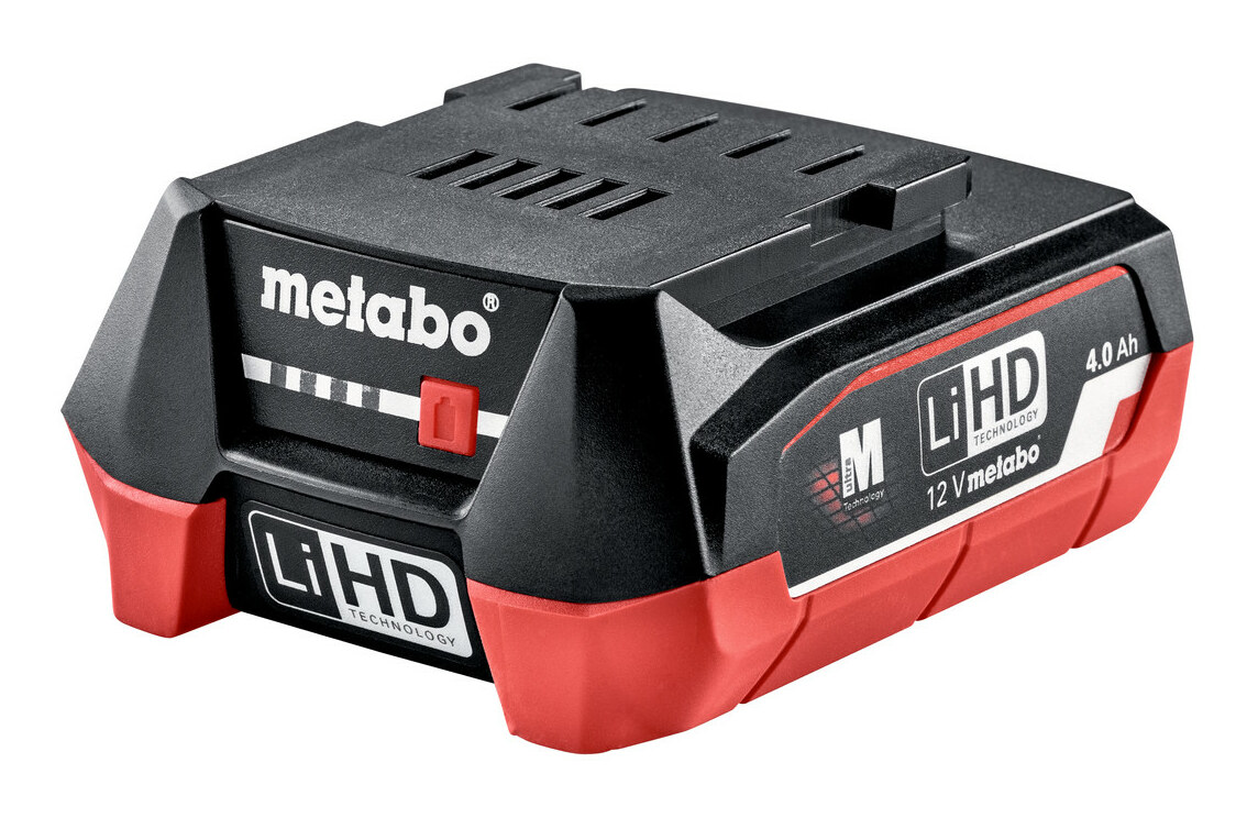 Batterie LiHD Metabo (12 V/4,0 Ah) 625349000