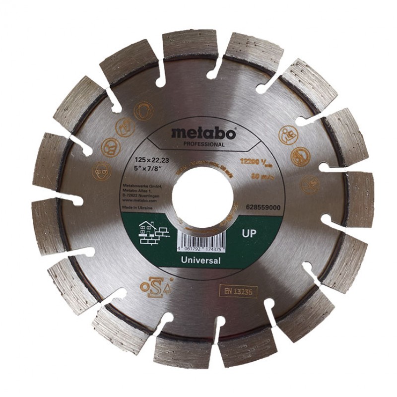 Disque de tronçonnage diamanté UP, Metabo Professional
