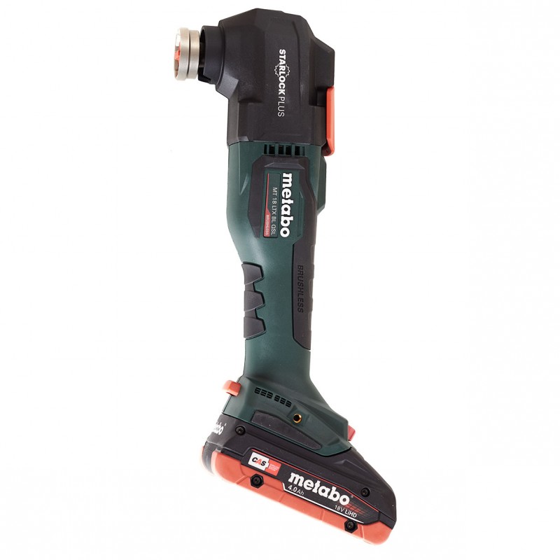 Metabo MT 18 LTX BL QSL Outil multifonction sur batterie (18 V/2x4,0 Ah) MetaBOX 145 L 613088800
