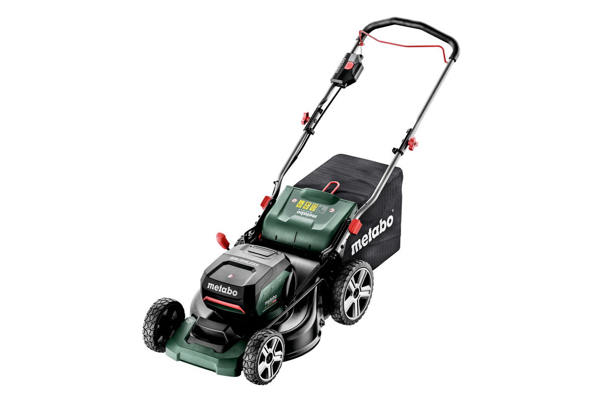 Tondeuse à gazon sans fil Metabo RM 36-18 LTX BL 46 (2×5,2 Ah/18 V) 601606650