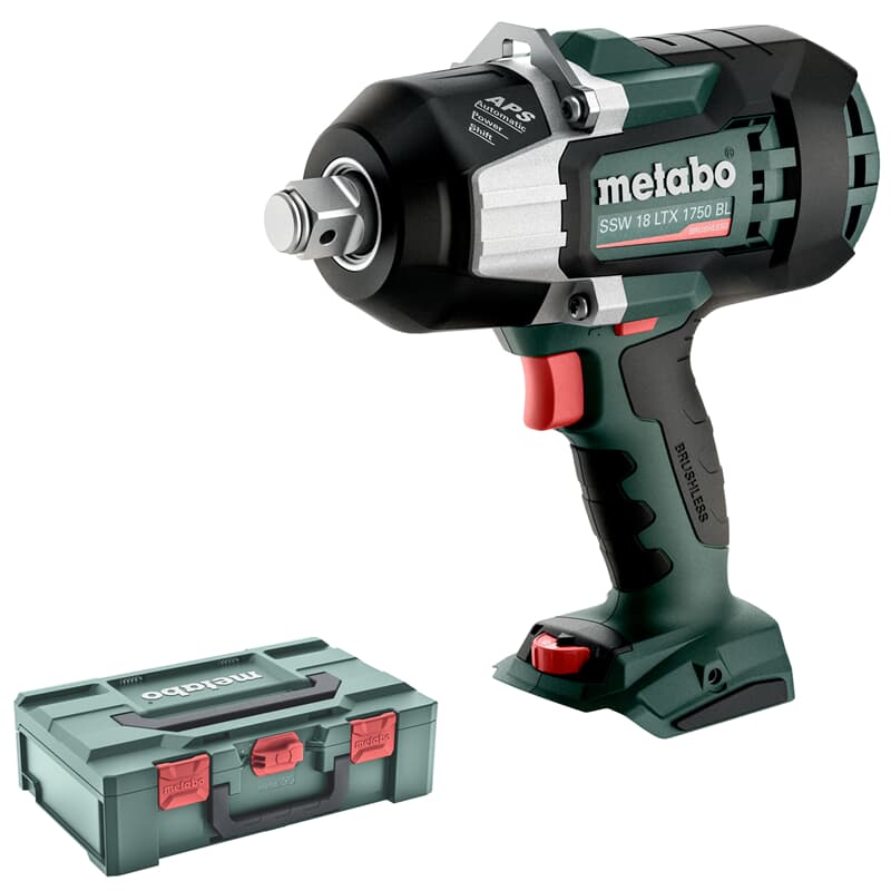 Clé à chocs sans fil Metabo SSW 18 LTX 1750 BL 18 V Solo metaBOX 145 L