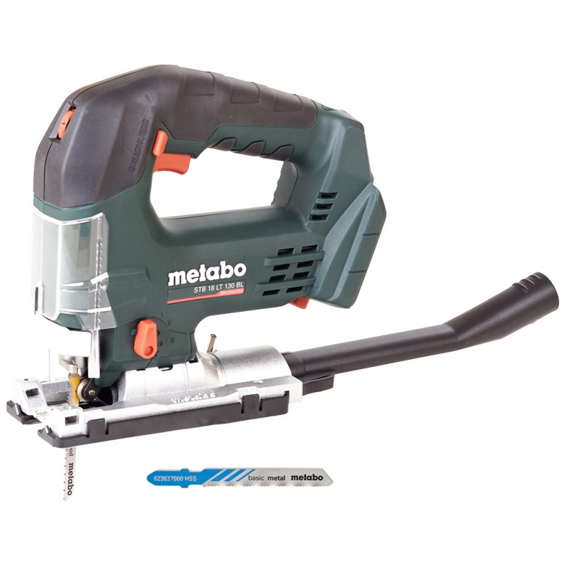 Scie sauteuse sans fil Metabo STB 18 LT 130 BL sans batterie ni chargeur, en carton