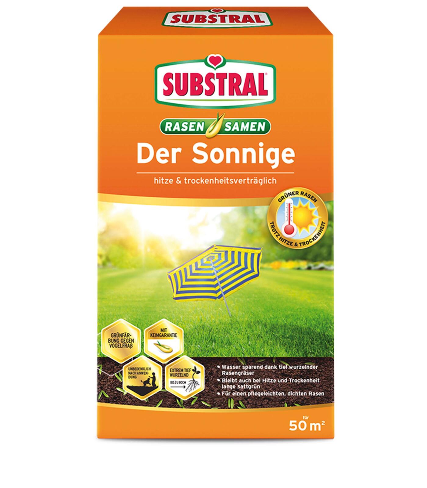 SUBSTRAL® LE SOLEIL Rasensamen 1,25 kg