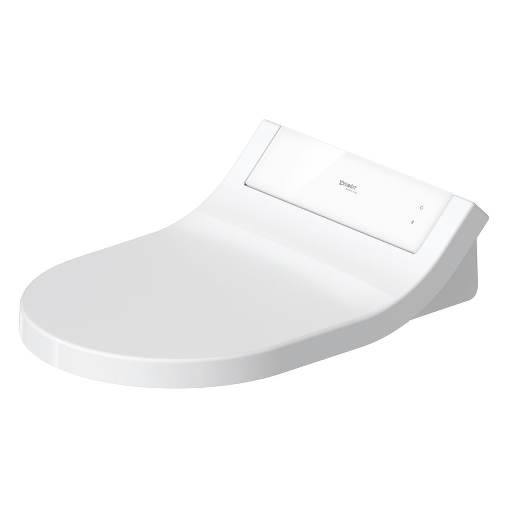 Siège de douche WC Duravit SensoWash Classic 520x365x548 mm, ME by Starck, Starck 2/3, Bento Box, blanc, sèche-cheveux intégré, application, lumière nocturne