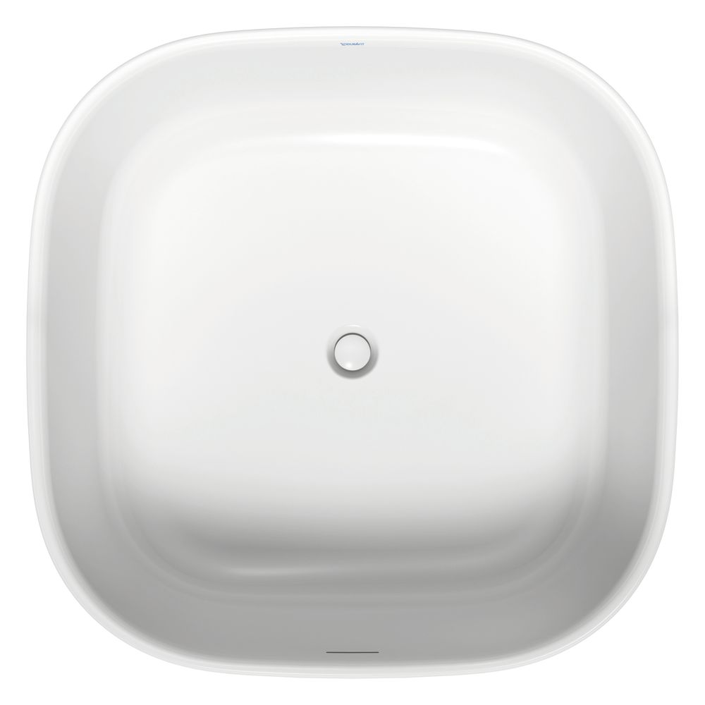 Baignoire Duravit Zencha 630x1250x1250 mm, 401 l, blanc mat, carrée, autoportante, 4 inclinaisons de dossier Revêtement sans joint